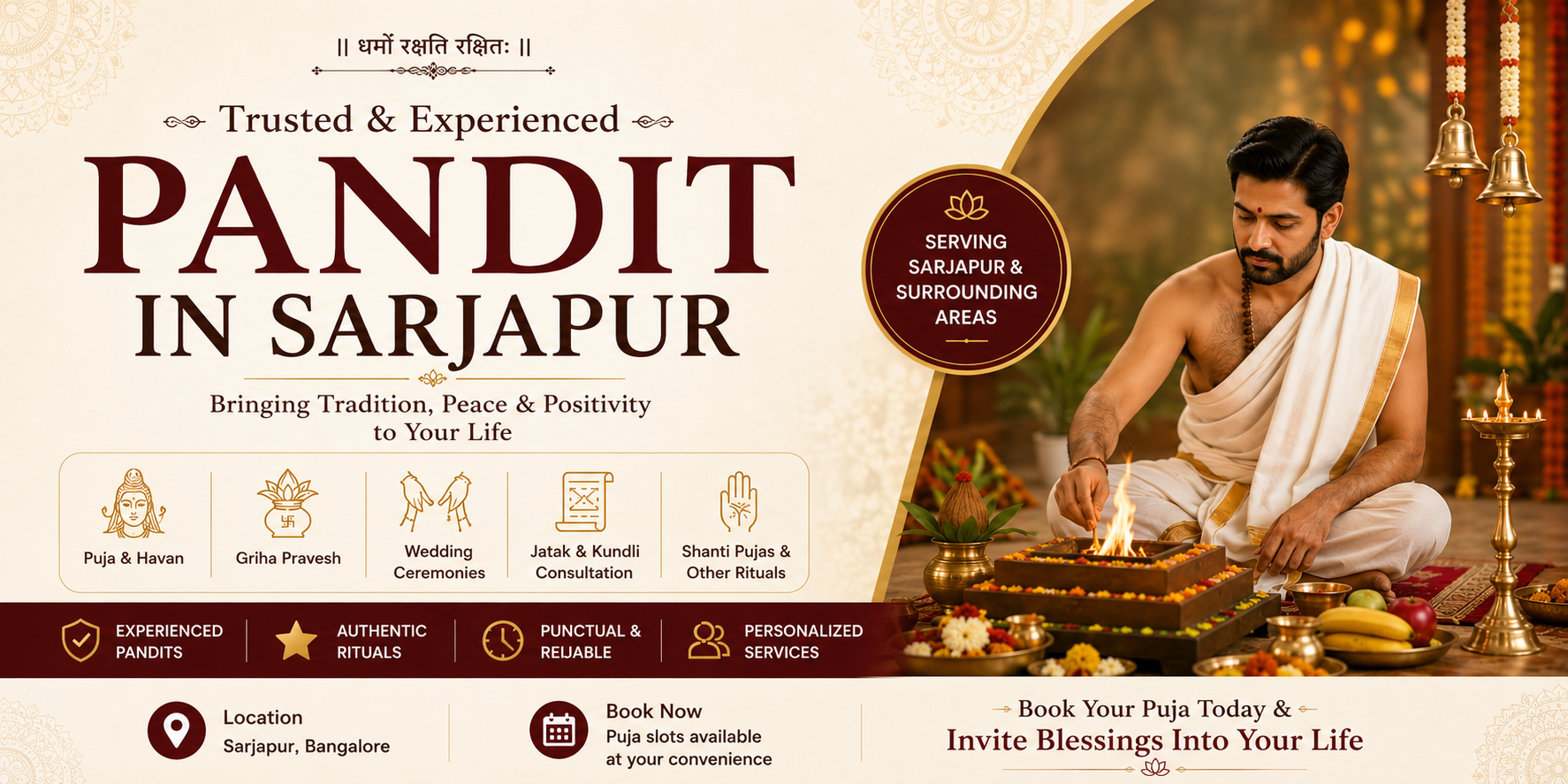 Hindi Pandit in Sarjapur